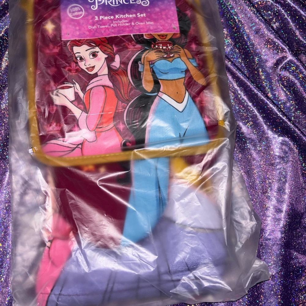 Disney princess kitchen towel set